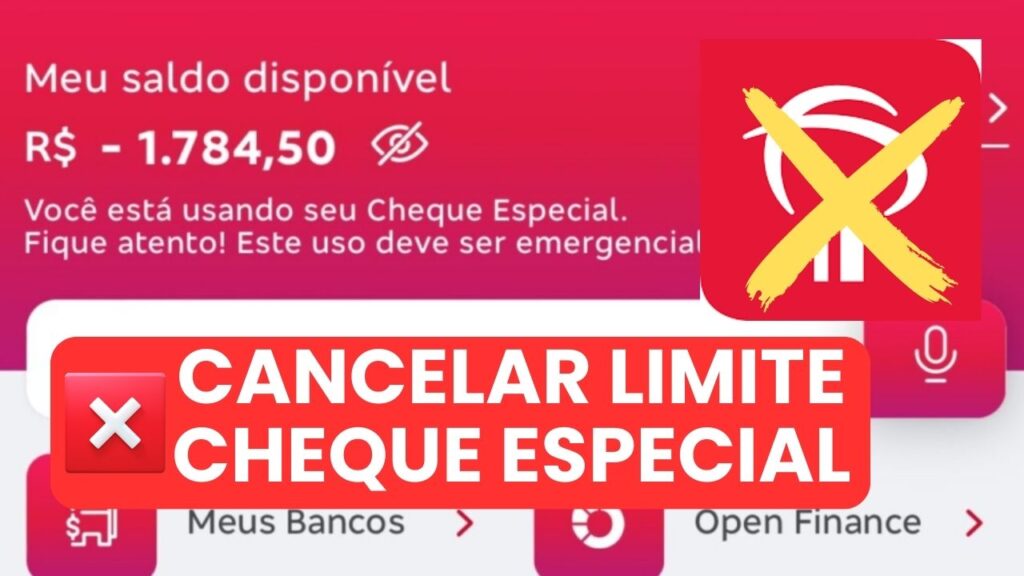 Cancelando o Cheque Especial do Bradesco