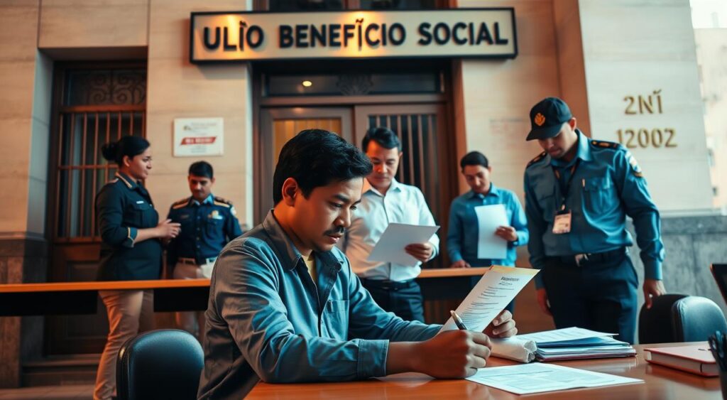 auxílio benefício social, benefício social, benefício de assistência social