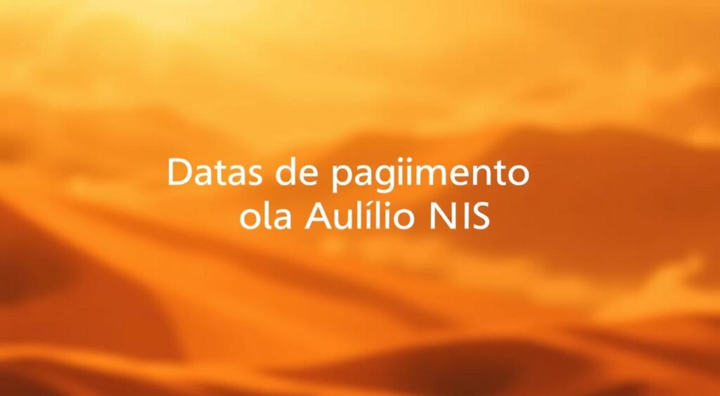 datas de pagamento nis